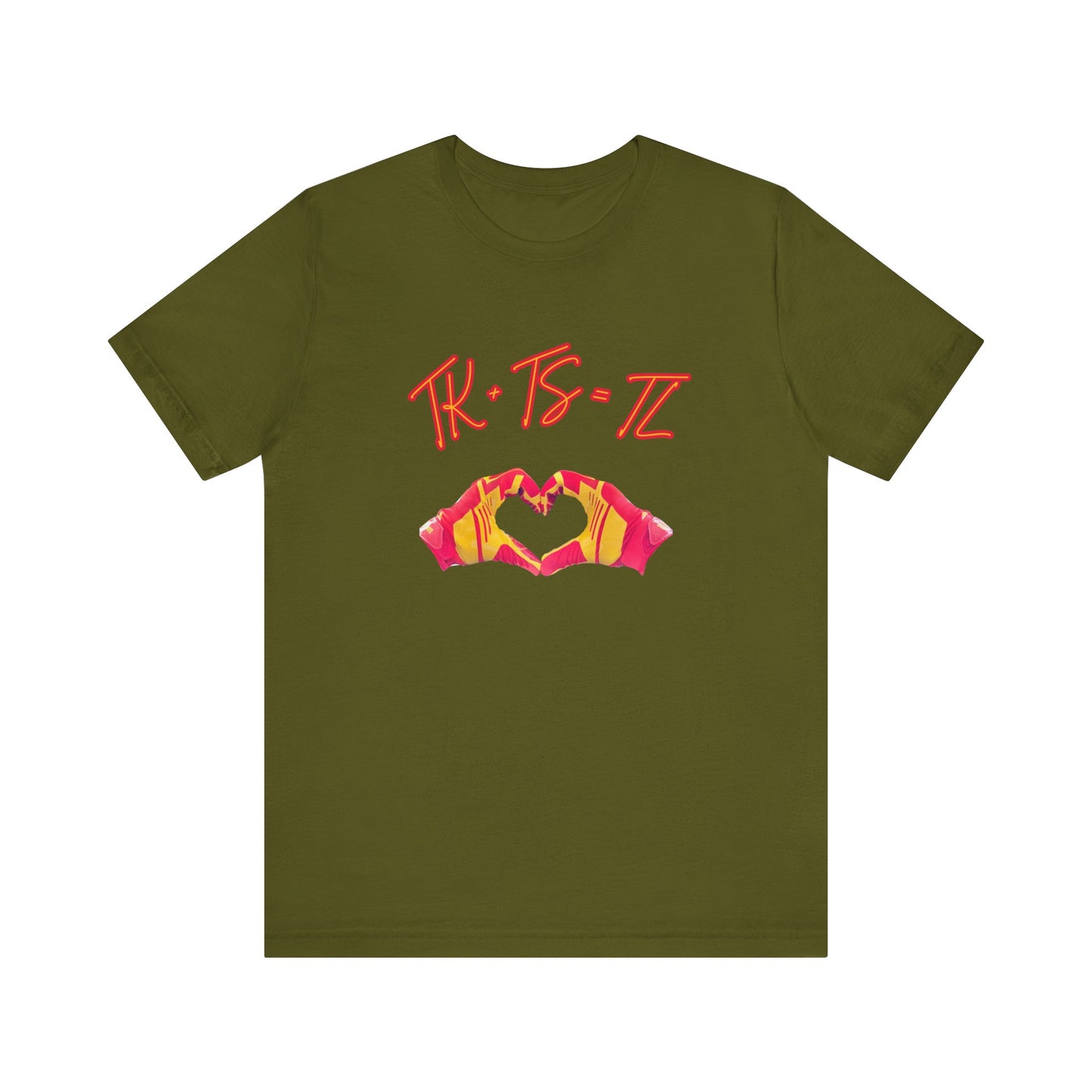 SWELCE TK+TS=TL Original Love Glove Design (Vers#3 for black) Jersey-Unisex Jersey Short Sleeve Tee