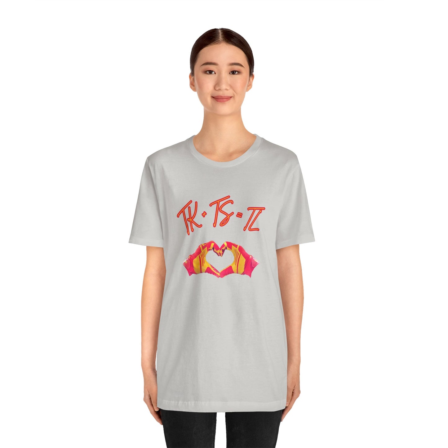 SWELCE TK+TS=TL Original Love Glove Design (Vers#3 for black) Jersey-Unisex Jersey Short Sleeve Tee