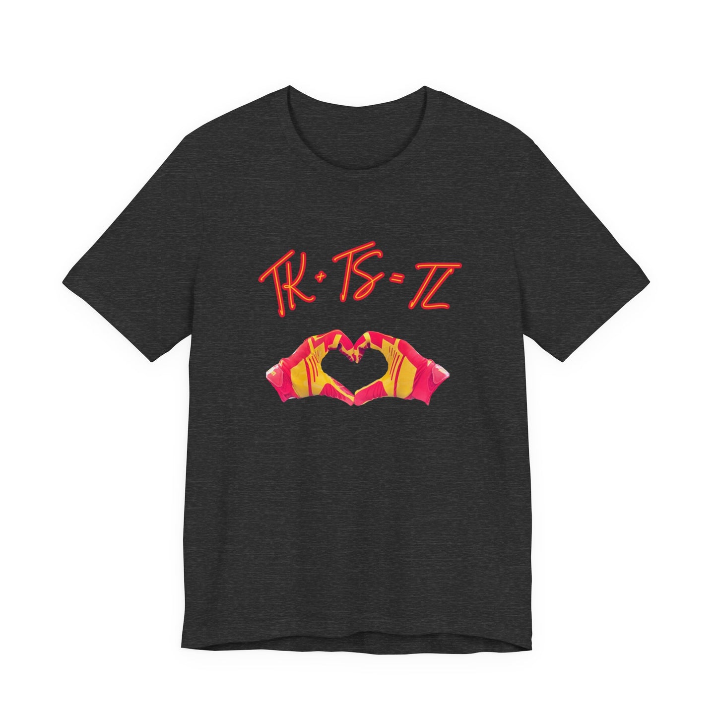 SWELCE TK+TS=TL Original Love Glove Design (Vers#3 for black) Jersey-Unisex Jersey Short Sleeve Tee