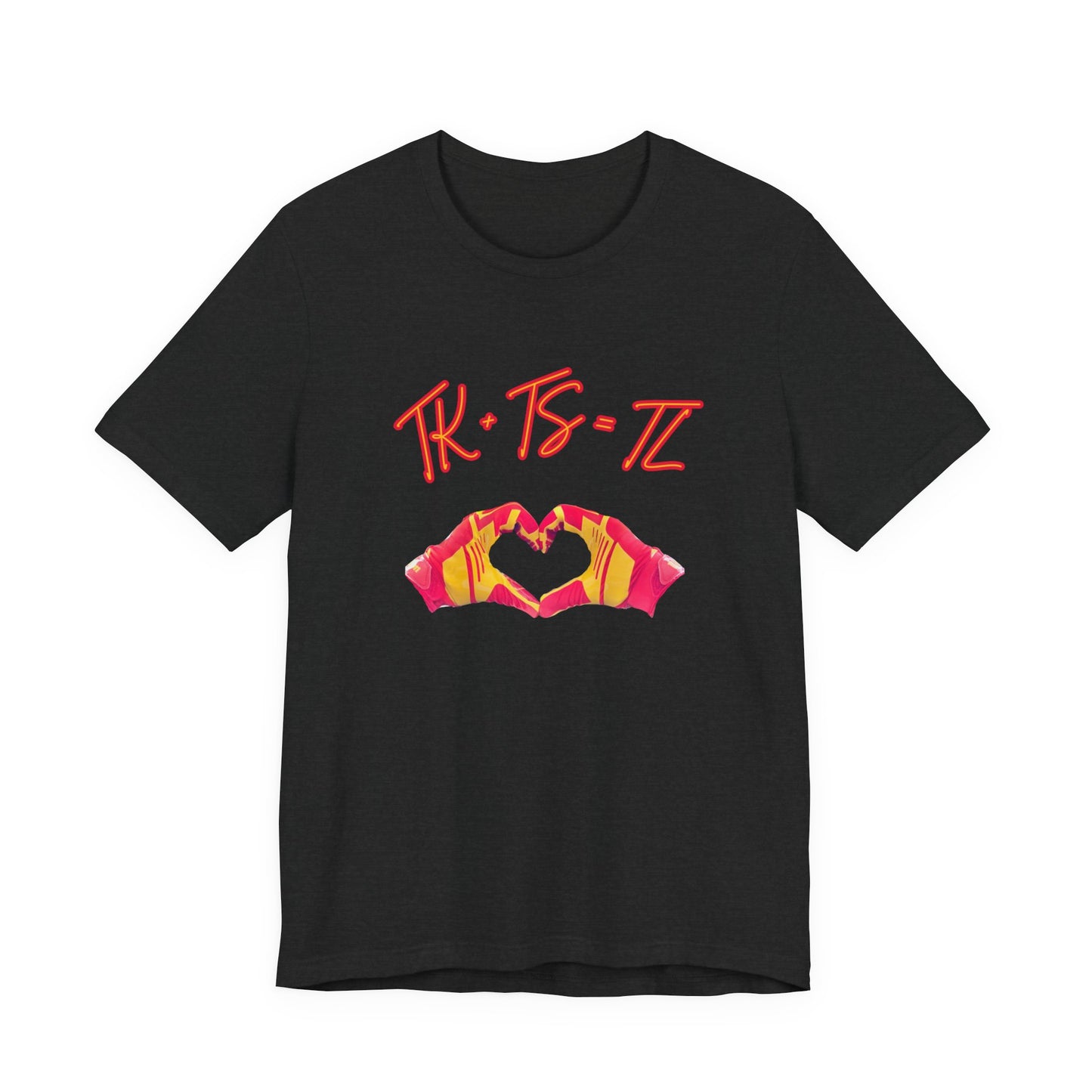 SWELCE TK+TS=TL Original Love Glove Design (Vers#3 for black) Jersey-Unisex Jersey Short Sleeve Tee