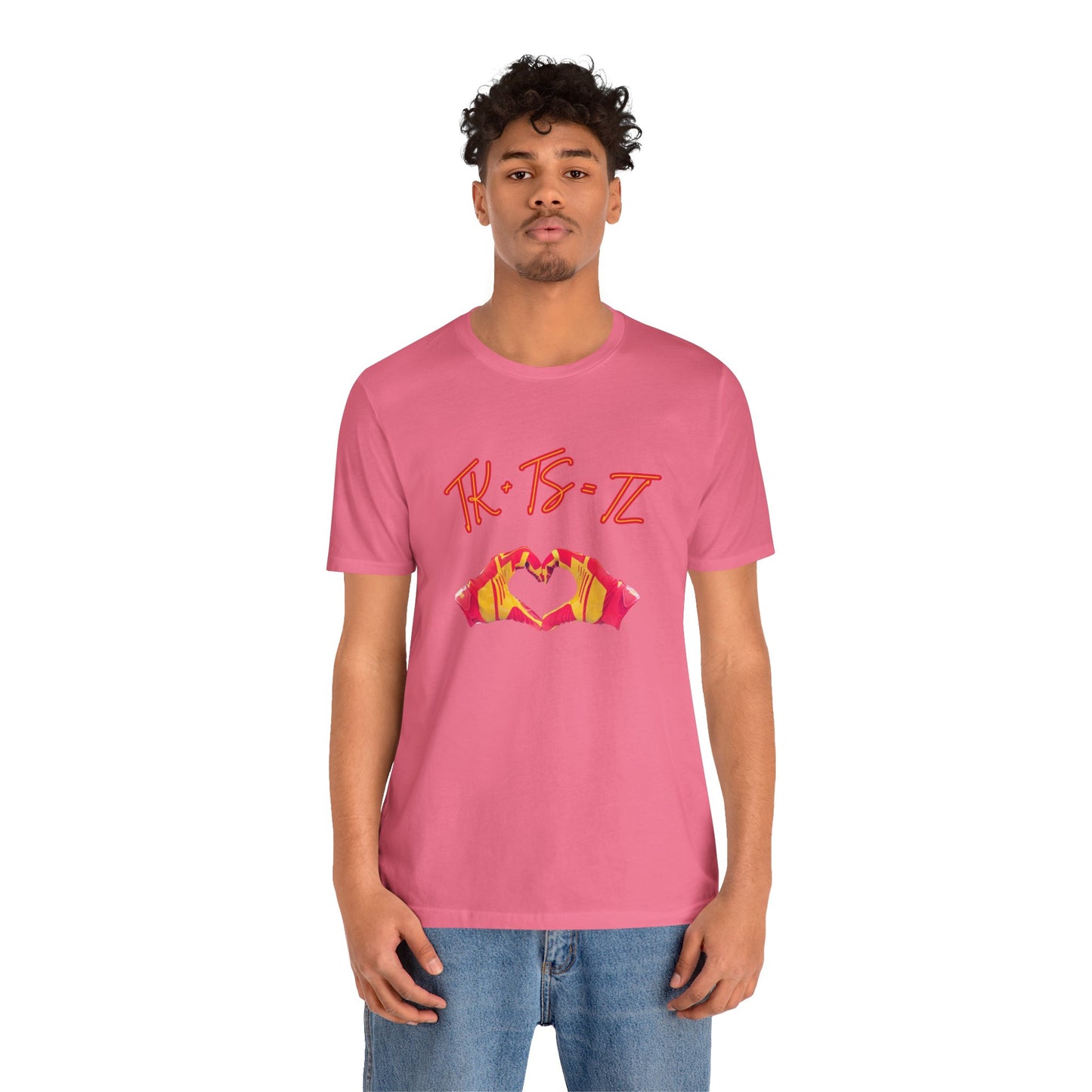 SWELCE TK+TS=TL Original Love Glove Design (Vers#3 for black) Jersey-Unisex Jersey Short Sleeve Tee
