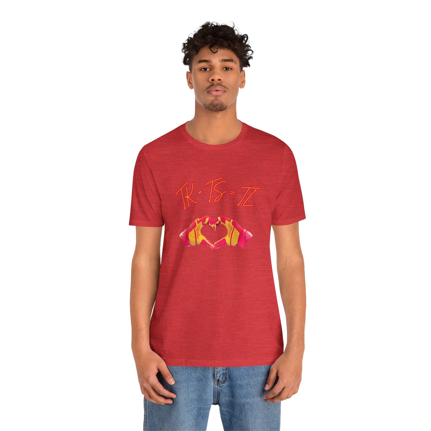 SWELCE TK+TS=TL Original Love Glove Design (Vers#3 for black) Jersey-Unisex Jersey Short Sleeve Tee