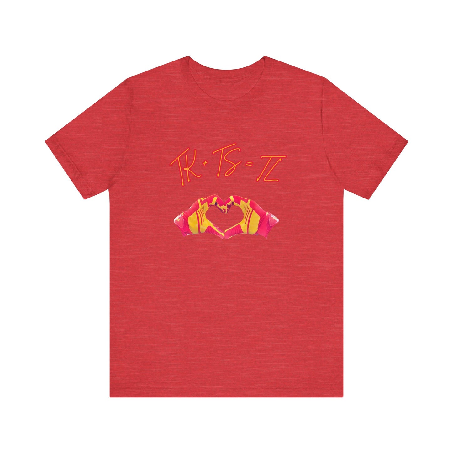SWELCE TK+TS=TL Original Love Glove Design (Vers#3 for black) Jersey-Unisex Jersey Short Sleeve Tee