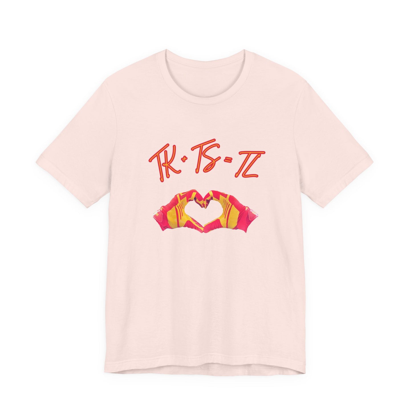 SWELCE TK+TS=TL Original Love Glove Design (Vers#3 for black) Jersey-Unisex Jersey Short Sleeve Tee