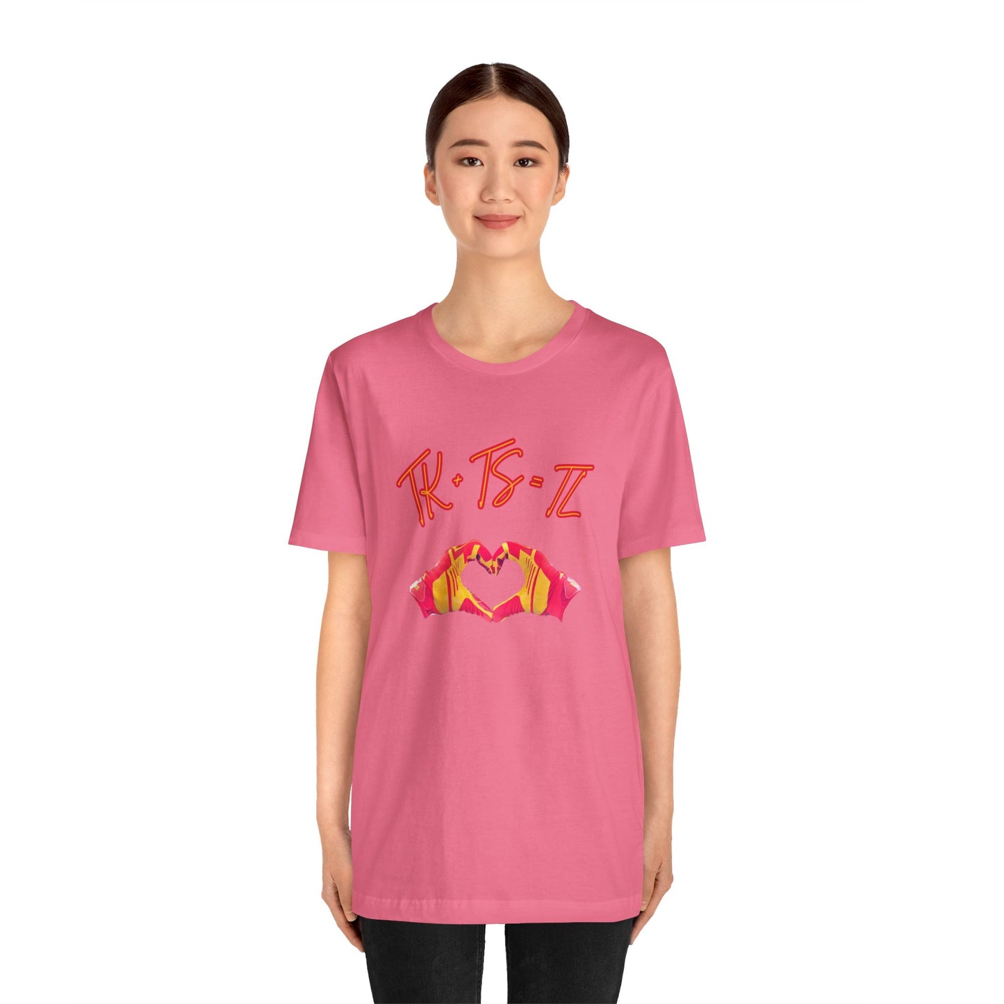 SWELCE TK+TS=TL Original Love Glove Design (Vers#3 for black) Jersey-Unisex Jersey Short Sleeve Tee