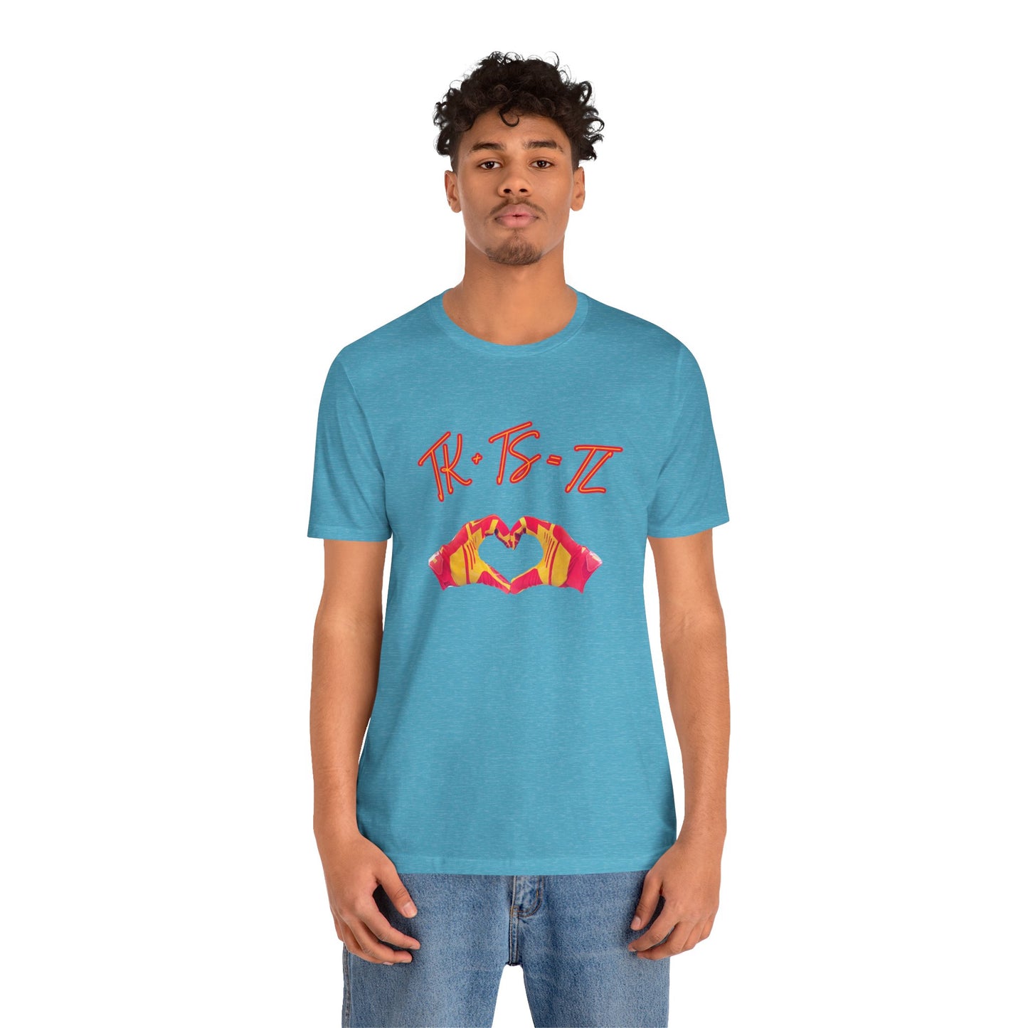 SWELCE TK+TS=TL Original Love Glove Design (Vers#3 for black) Jersey-Unisex Jersey Short Sleeve Tee