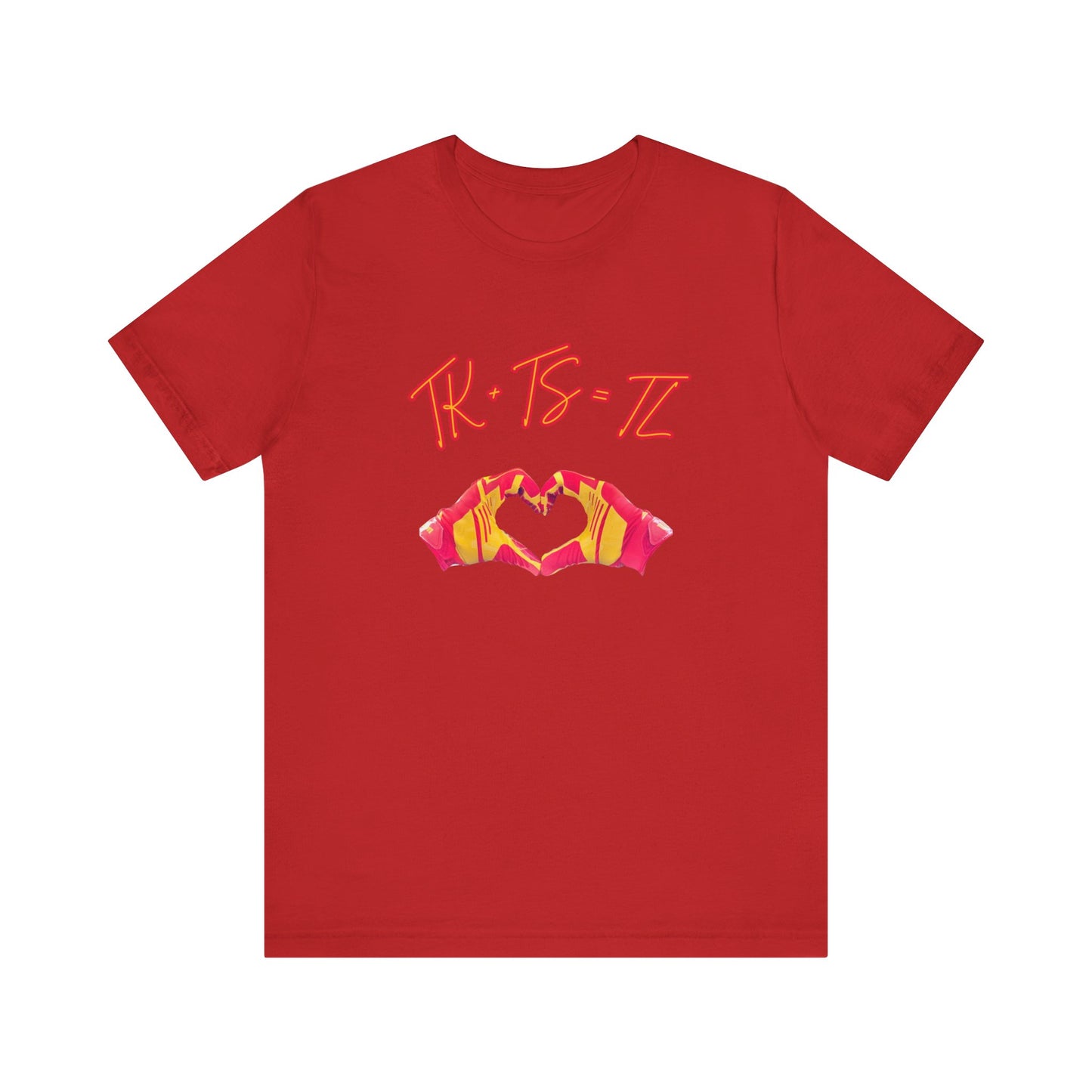 SWELCE TK+TS=TL Original Love Glove Design (Vers#3 for black) Jersey-Unisex Jersey Short Sleeve Tee