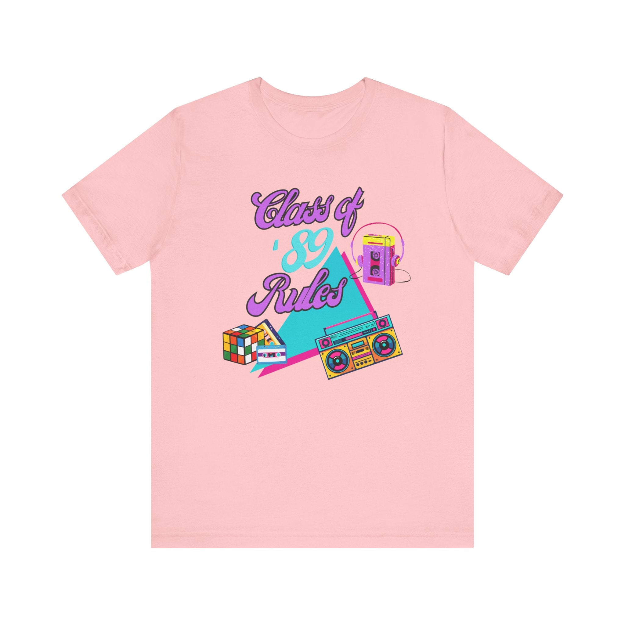 Class of '89 Rules Version 1-Unisex Jersey Short Sleeve Tee