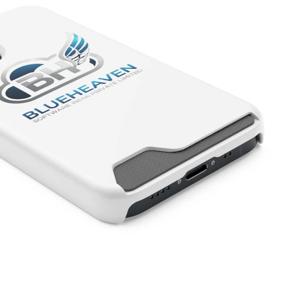 BlueHeaven Logo Phone Case with Card Holder