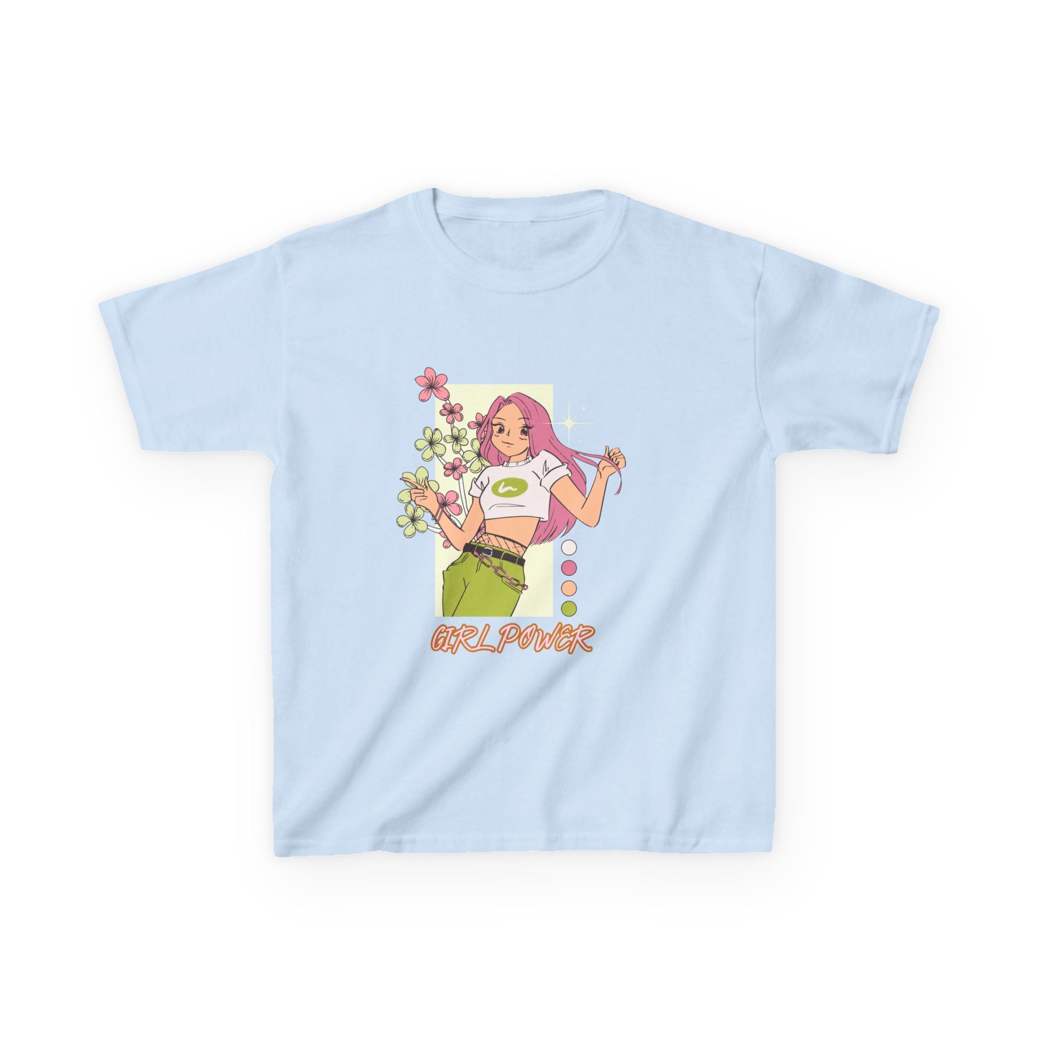 Girl Power-Kids Heavy Cotton™ Tee