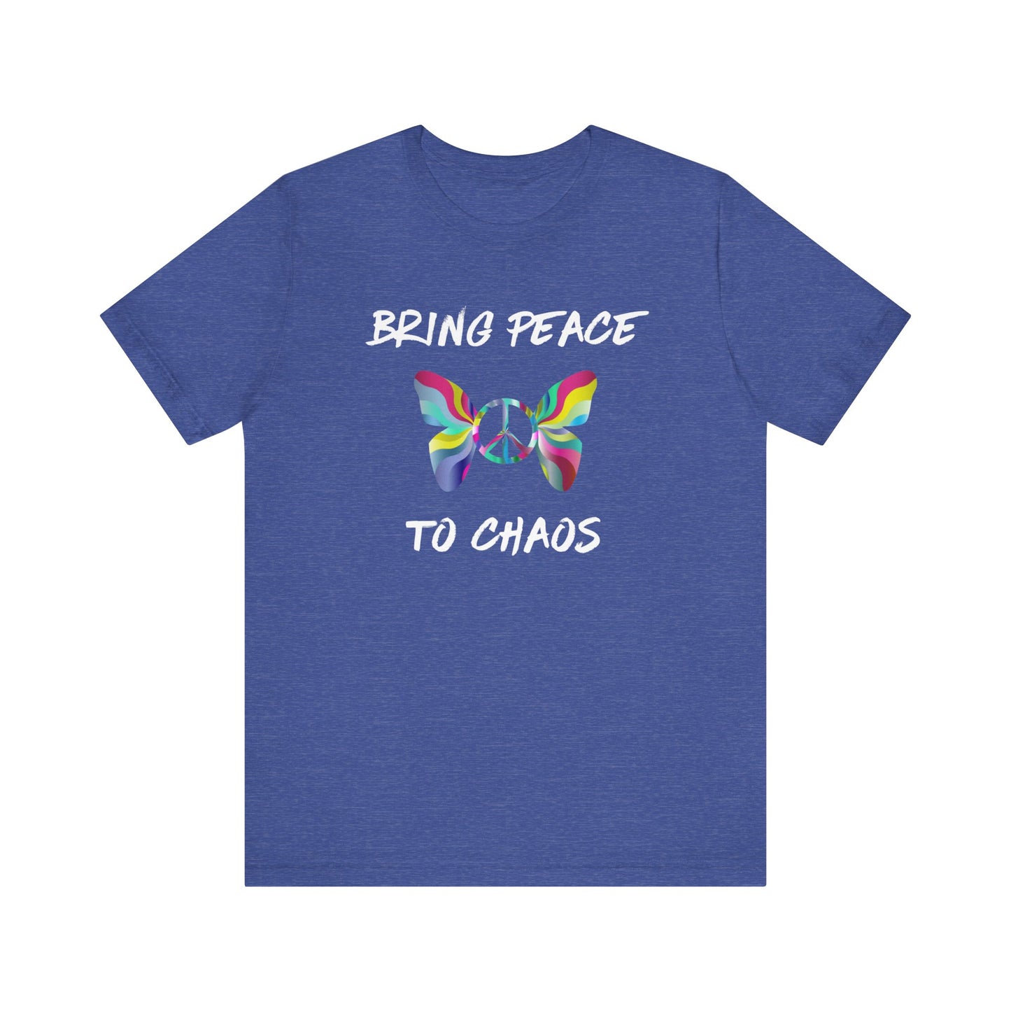 Bring Peace to Chaos-Unisex Jersey Short Sleeve Tee