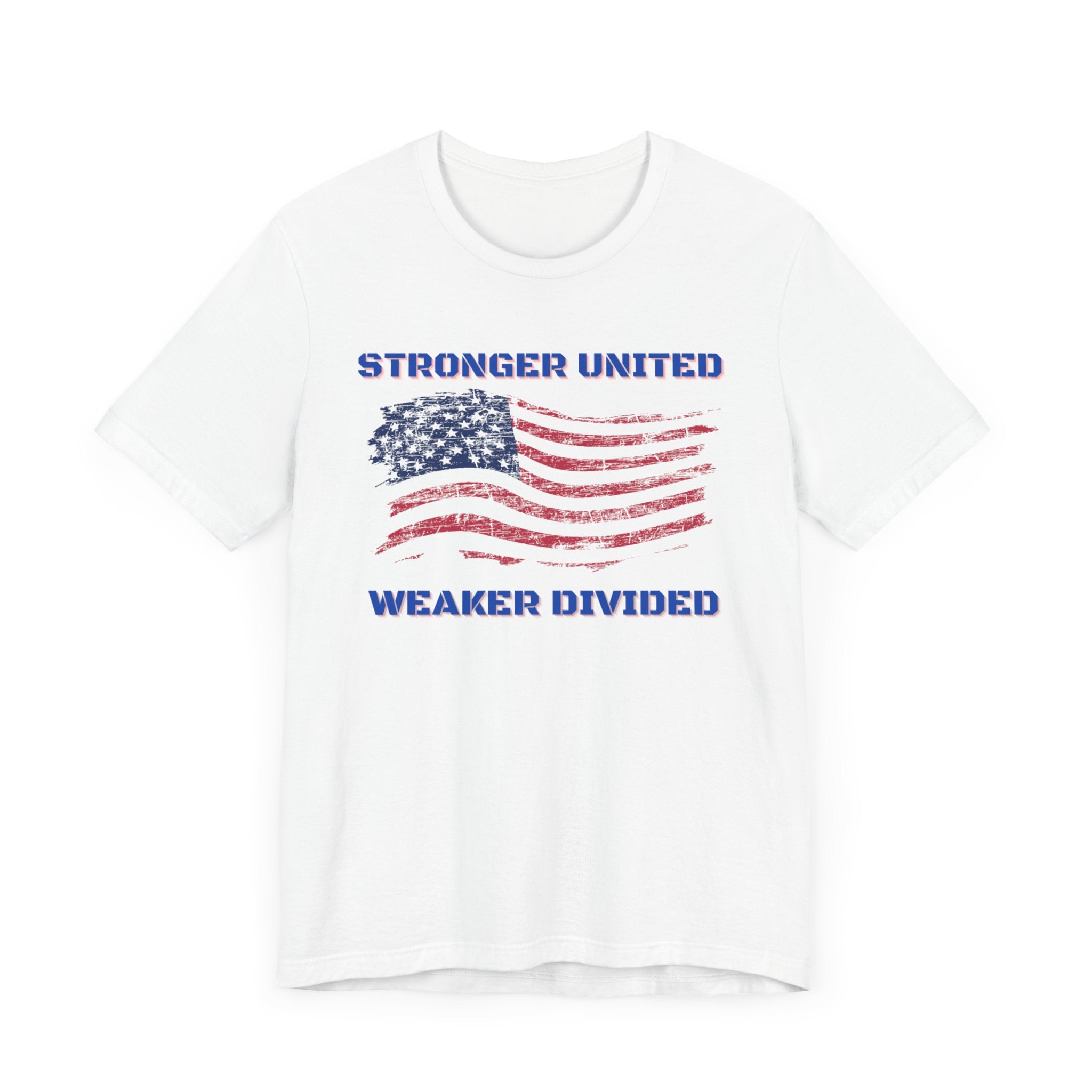 Stronger United Weaker Divided-Unisex Jersey Short Sleeve Tee