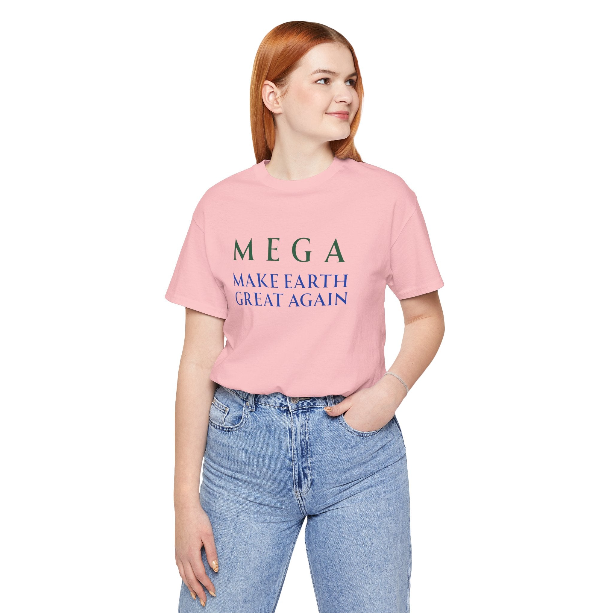 MEGA Make Earth Great Again-Unisex Jersey Short Sleeve Tee