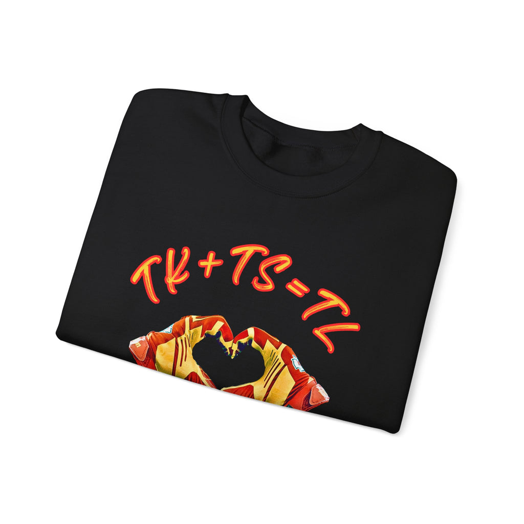 SWELCE TK+TS=TL Black -Unisex Heavy Blend™ Crewneck Sweatshirt