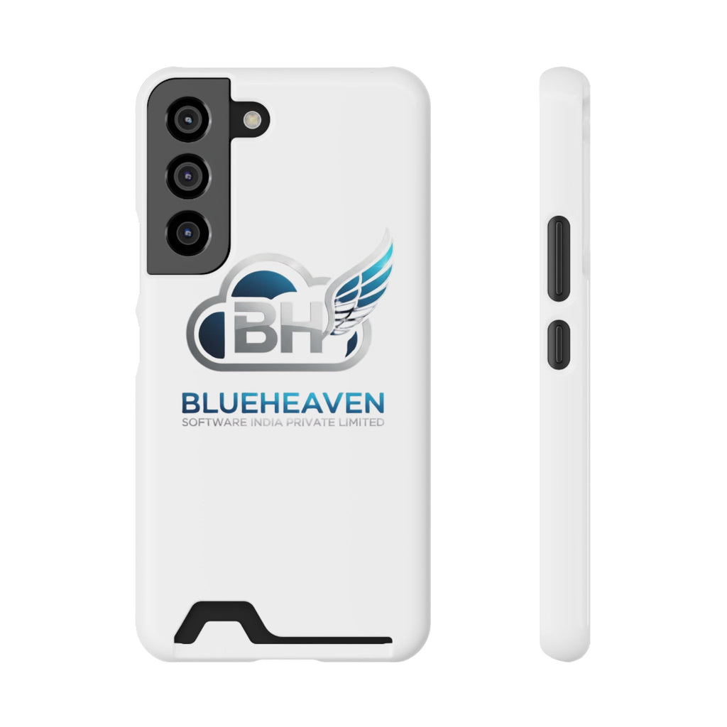 BlueHeaven Logo Phone Case with Card Holder