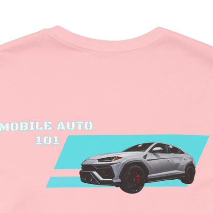 Mobile Auto 101 Edition 1-Unisex Jersey Short Sleeve Tee