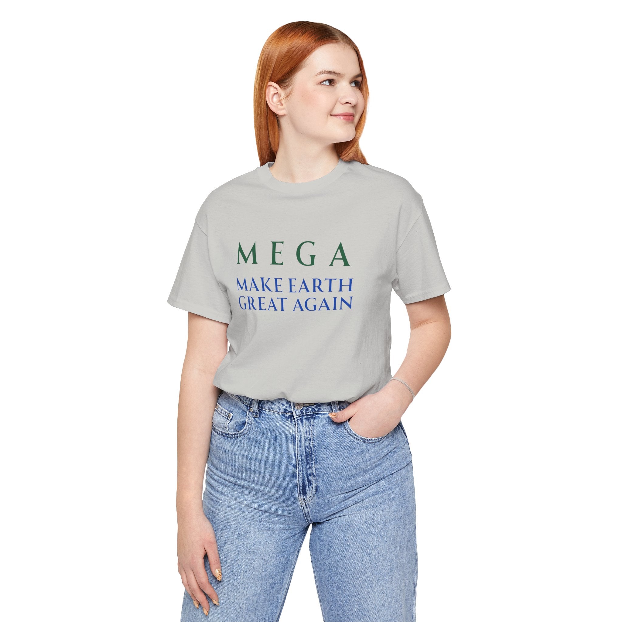 MEGA Make Earth Great Again-Unisex Jersey Short Sleeve Tee