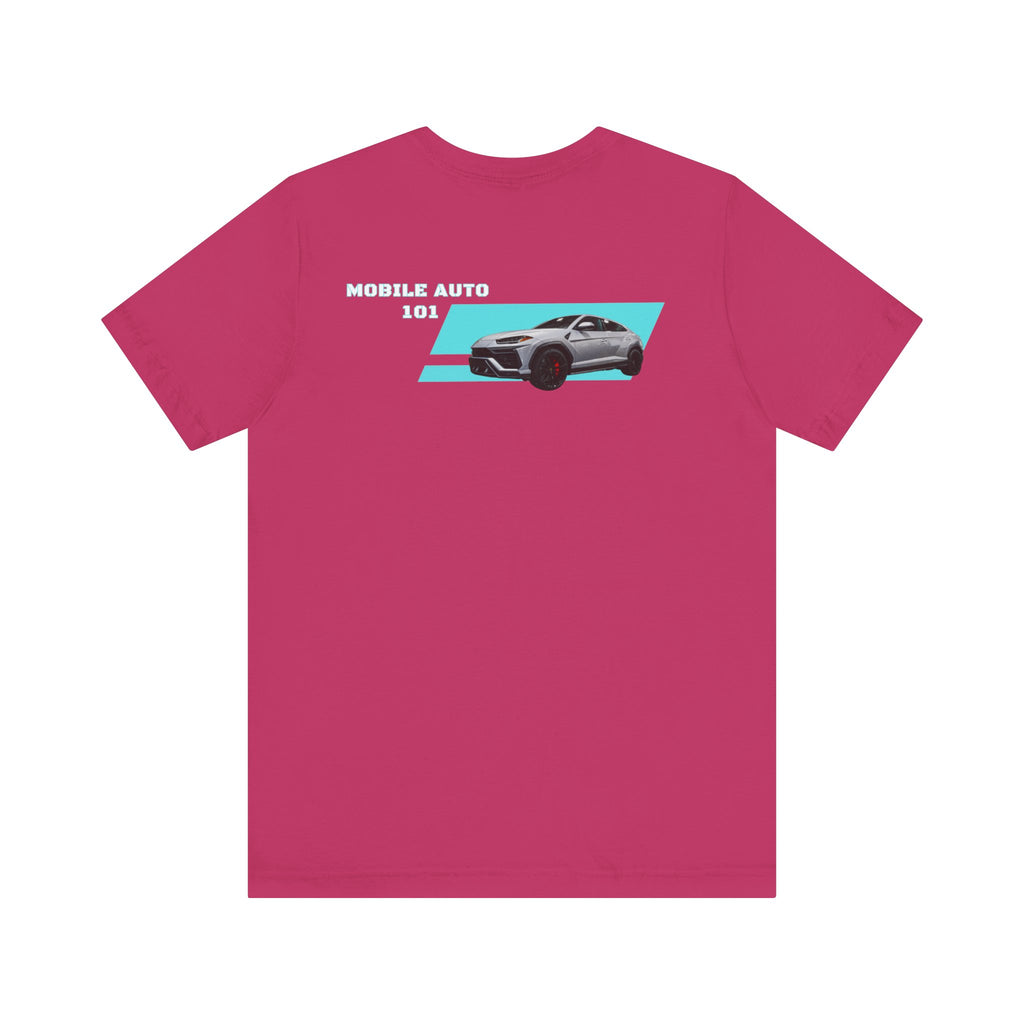 Mobile Auto 101 Edition 1-Unisex Jersey Short Sleeve Tee