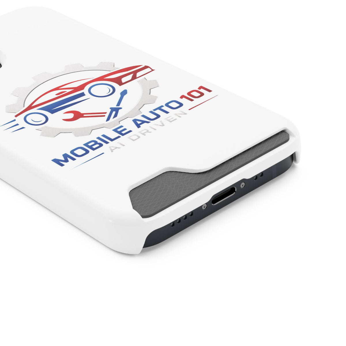 Mobile Auto 101 Logo Phone Case with Card Holder