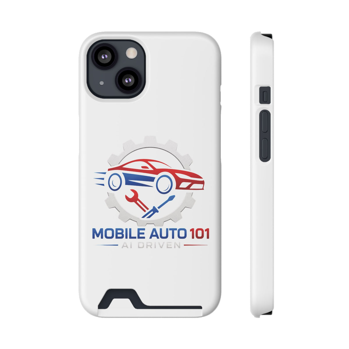 Mobile Auto 101 Logo Phone Case with Card Holder
