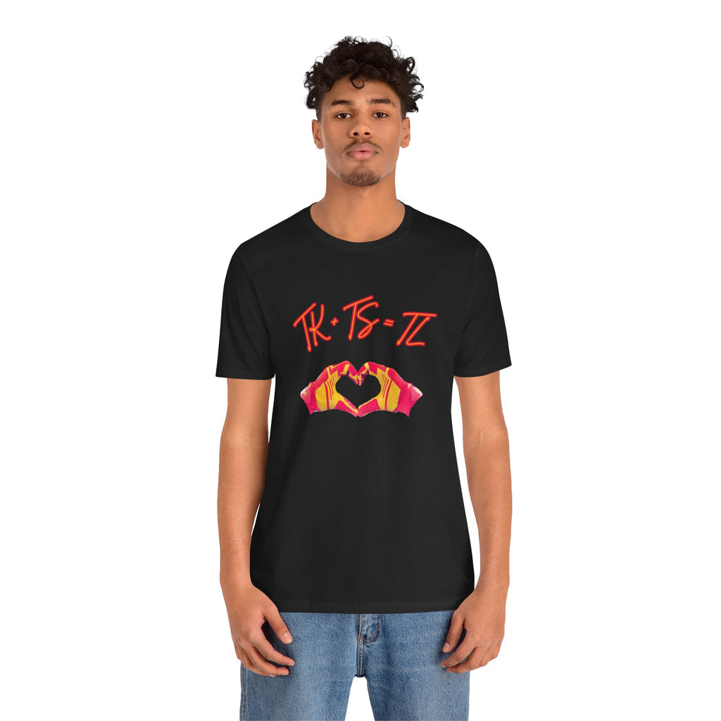 SWELCE TK+TS=TL Original Love Glove Design (Vers#3 for black) Jersey-Unisex Jersey Short Sleeve Tee