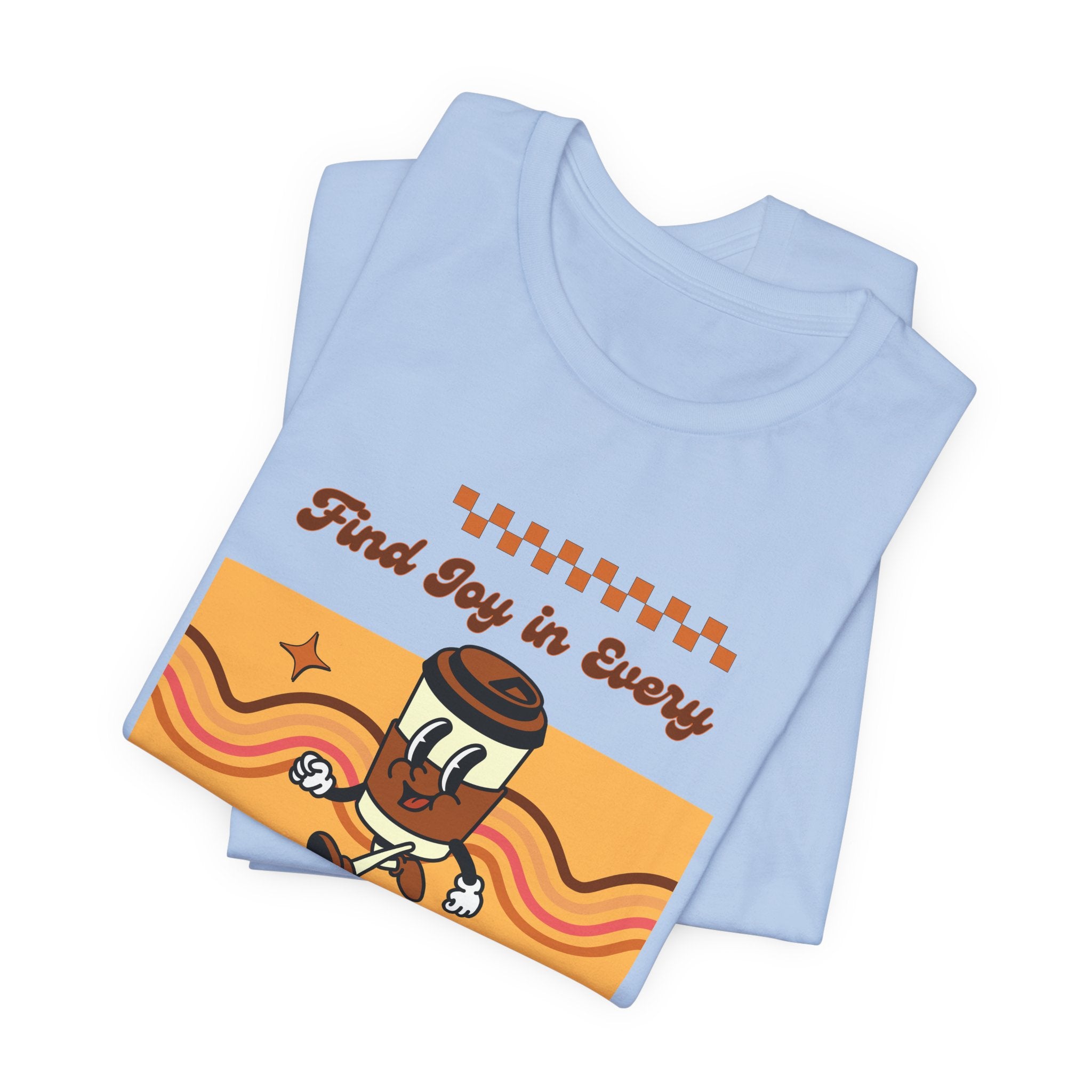 Find Joy in Every Step of Your Journey-Unisex Jersey Short Sleeve Tee