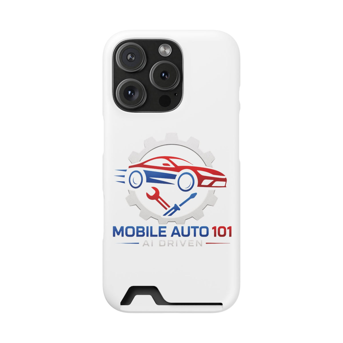 Mobile Auto 101 Logo Phone Case with Card Holder