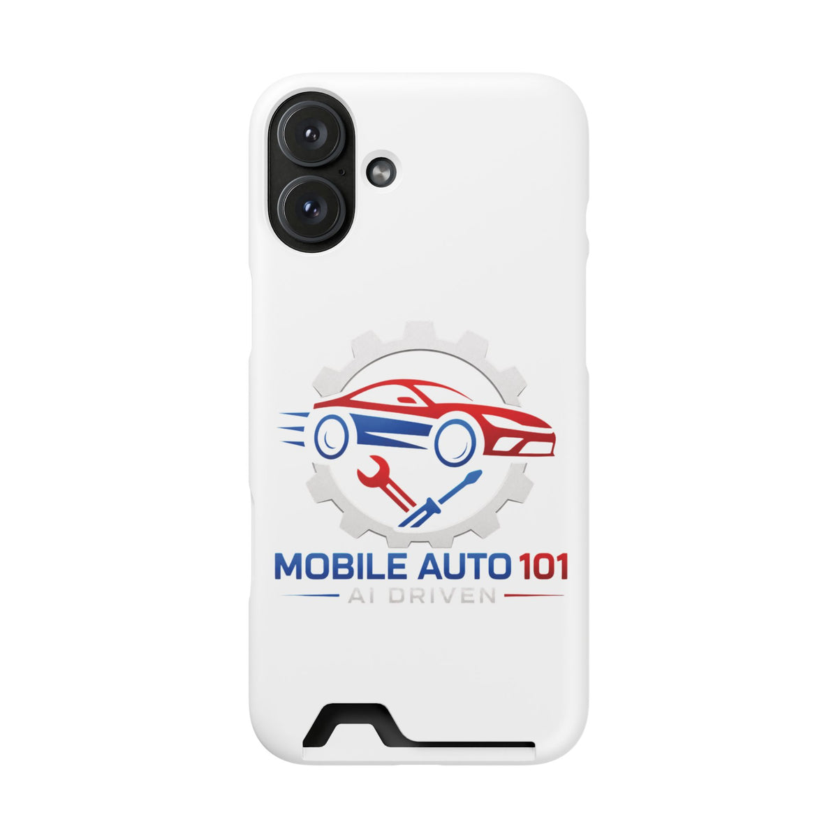 Mobile Auto 101 Logo Phone Case with Card Holder