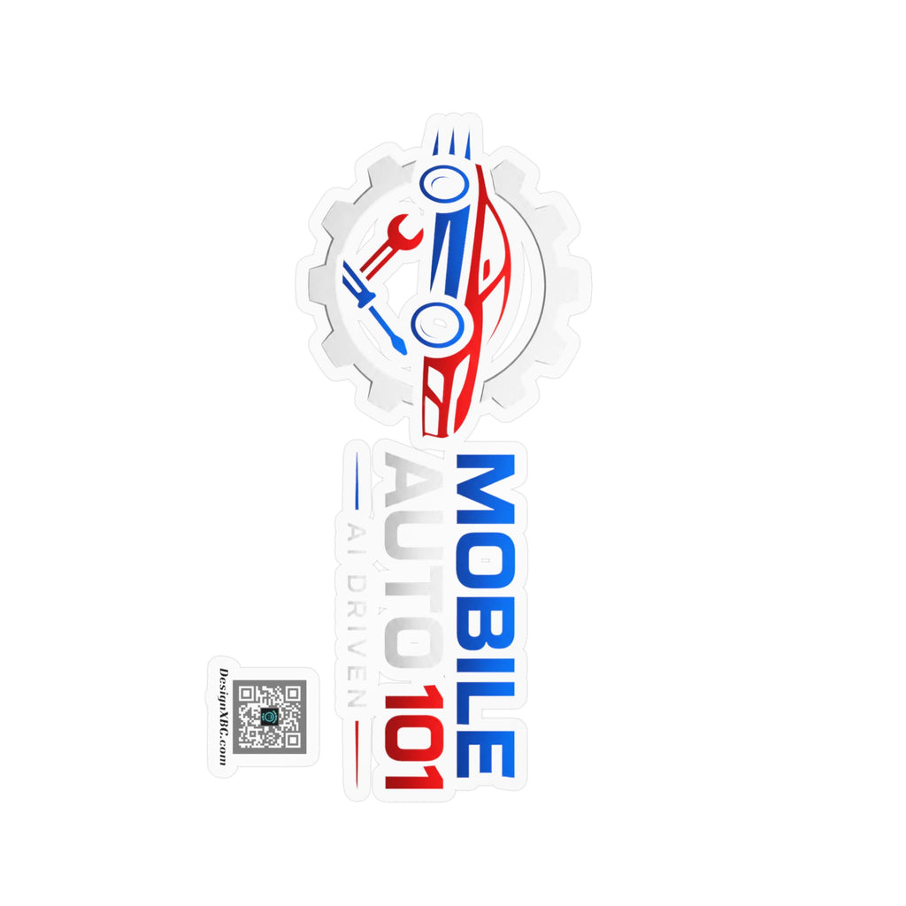 Mobile Auto 101 Logo 2nd Version Kiss-Cut Vinyl Decal