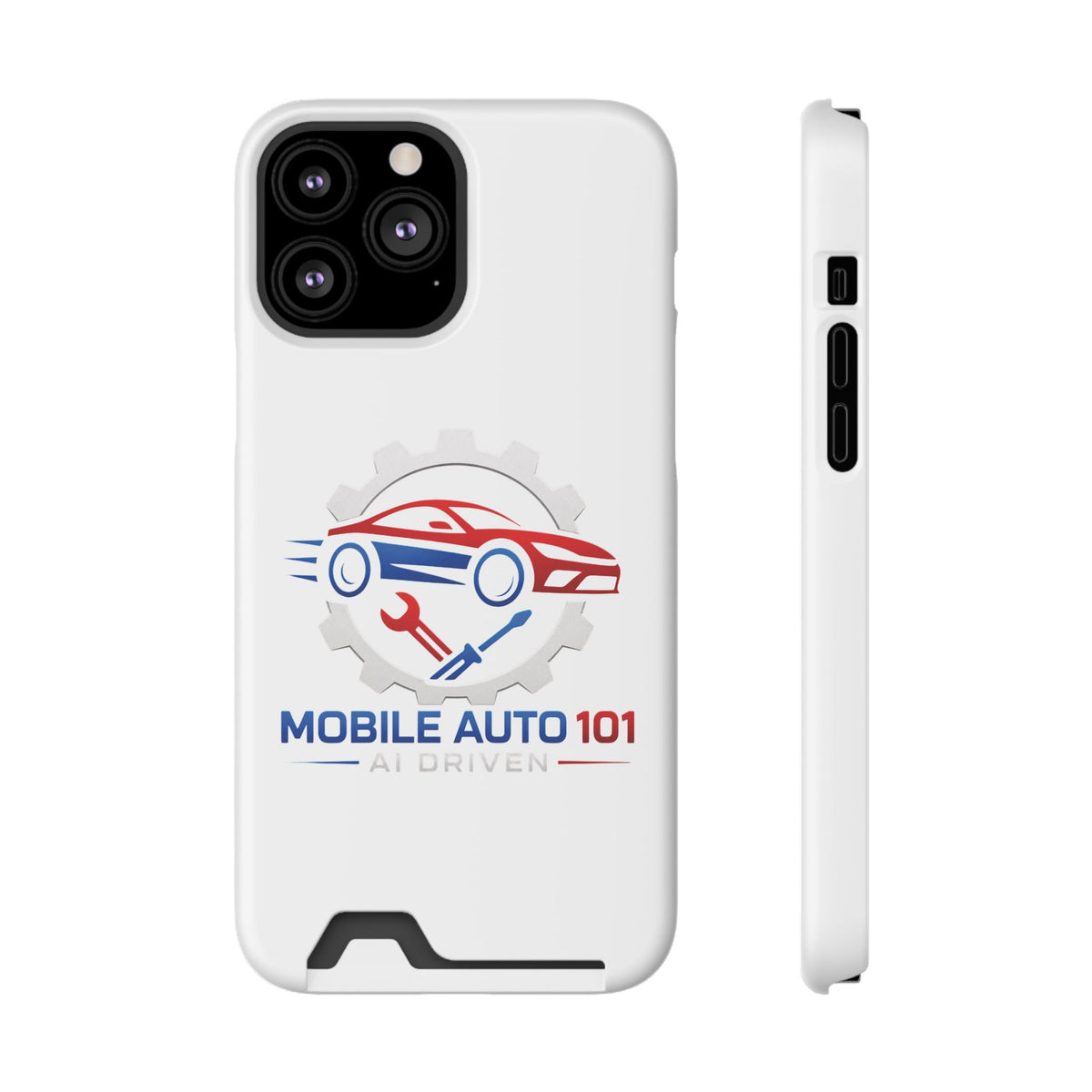 Mobile Auto 101 Logo Phone Case with Card Holder