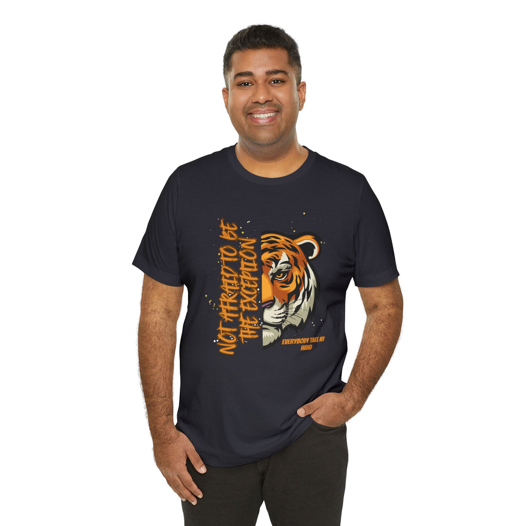 Not Afraid to Be the Exception-Unisex Jersey Short Sleeve Tee