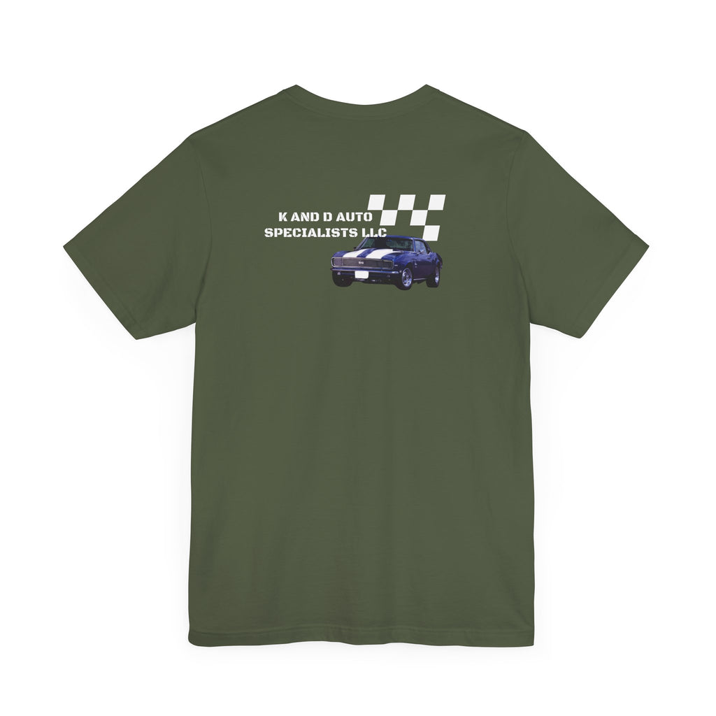 K and D Auto Specialists LLC.-Unisex Jersey Short Sleeve Tee