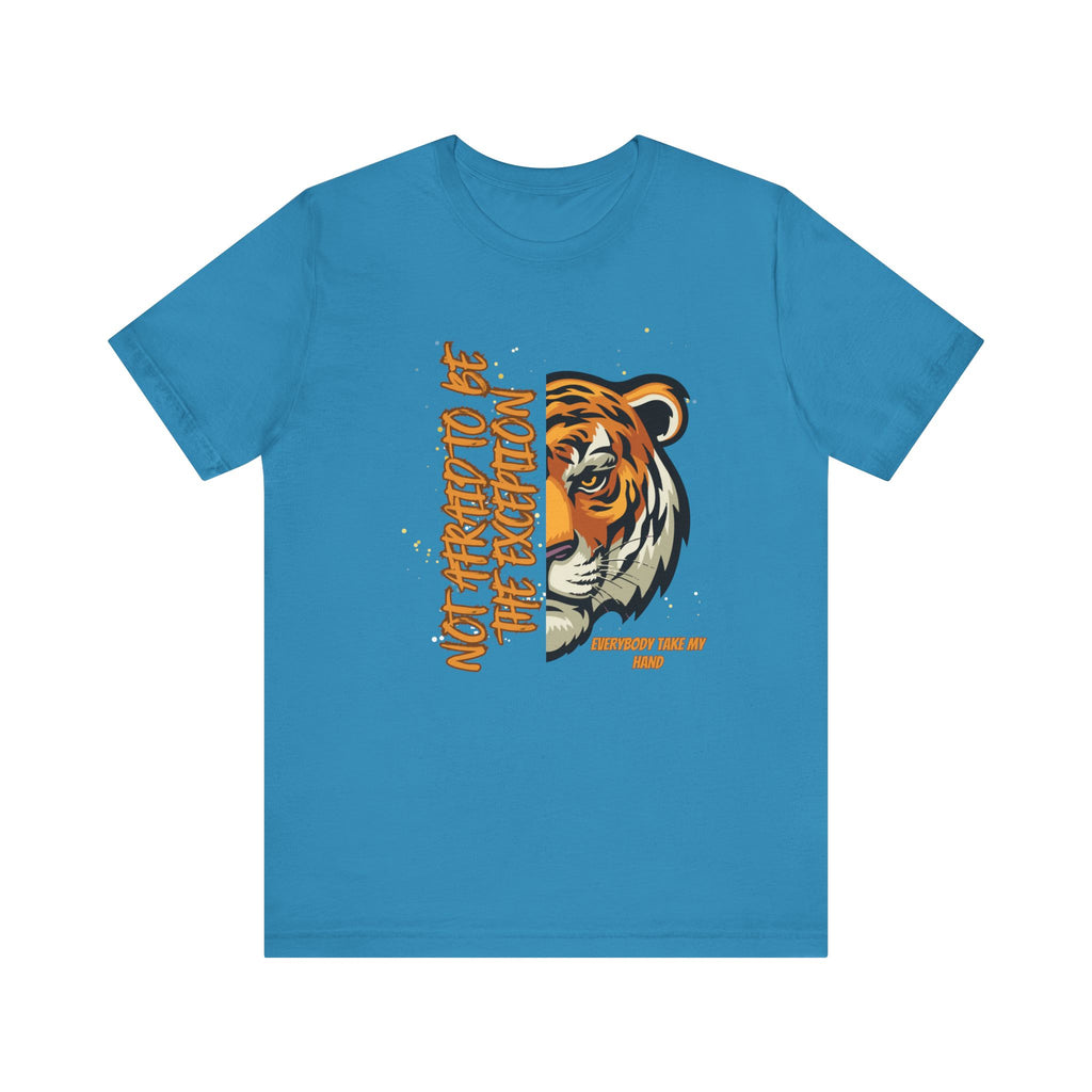 Not Afraid to Be the Exception-Unisex Jersey Short Sleeve Tee