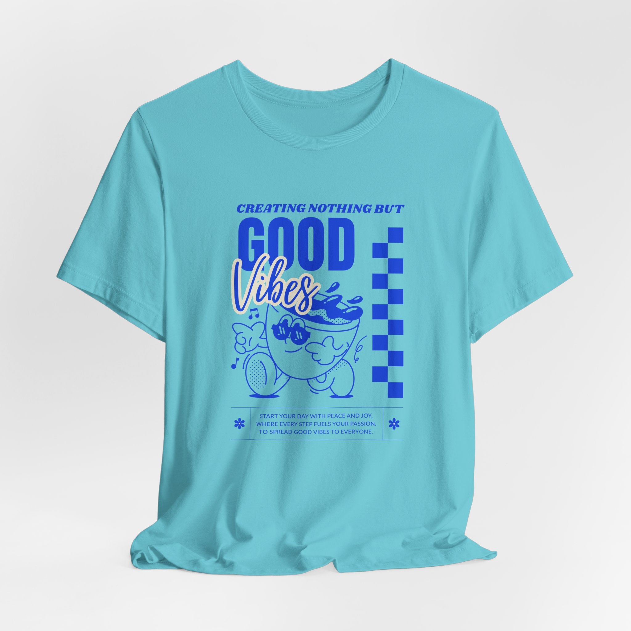 Creating Nothing But Good Vibes-Unisex Jersey Short Sleeve Tee
