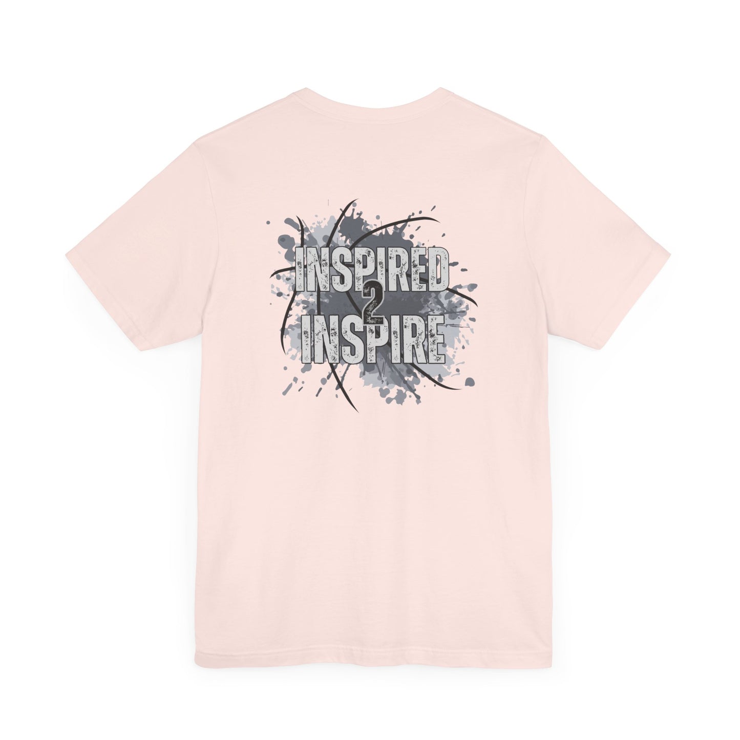 Inspired 2 Inspire-Double Sided Print-Unisex Jersey Short Sleeve Tee