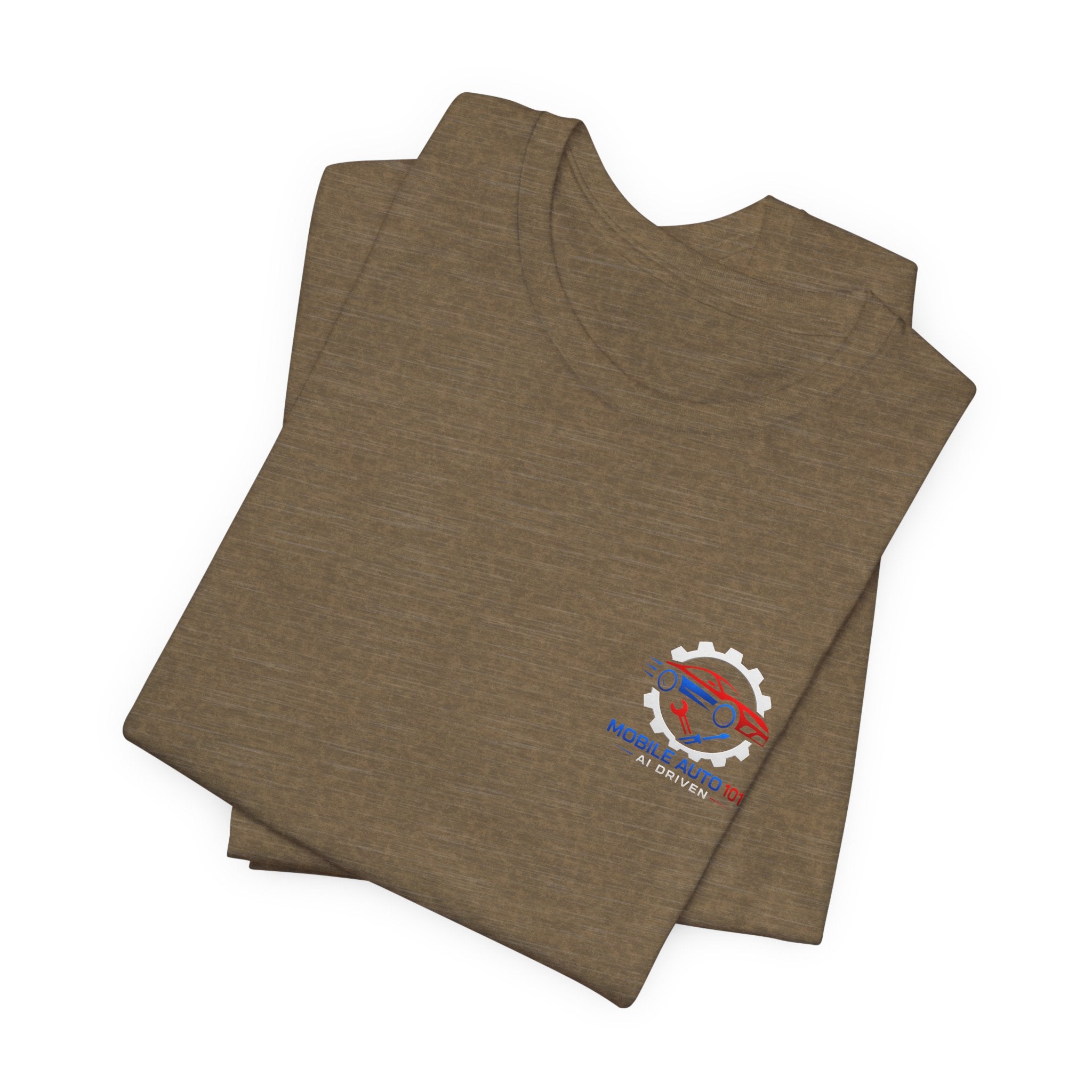 Mobile Auto 101 3rd Ed. (front and back design)-Unisex Jersey Short Sleeve Tee