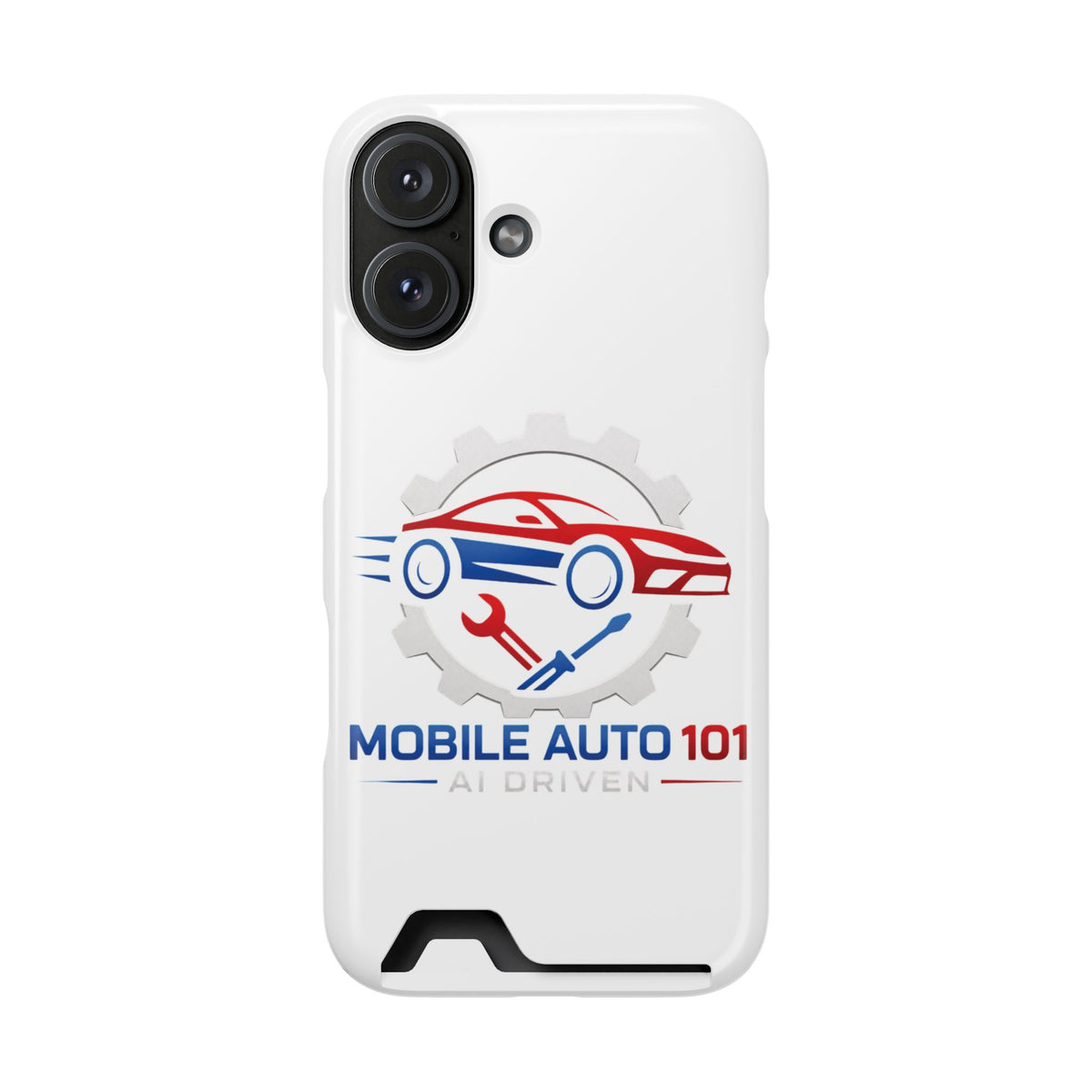Mobile Auto 101 Logo Phone Case with Card Holder