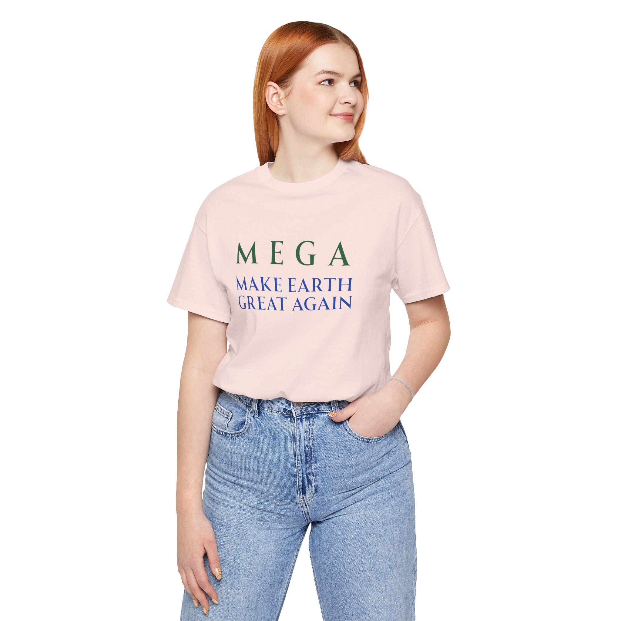 MEGA Make Earth Great Again-Unisex Jersey Short Sleeve Tee