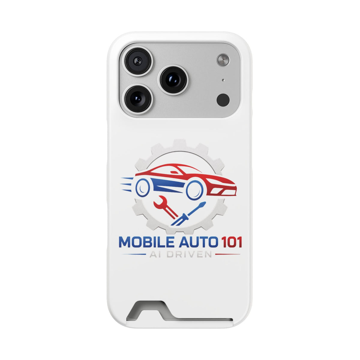 Mobile Auto 101 Logo Phone Case with Card Holder