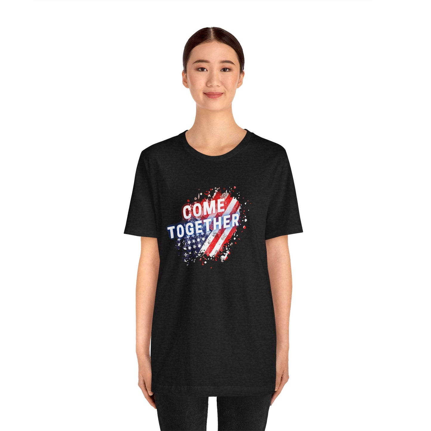 Come Together (Political Unity)-Unisex Jersey Short Sleeve Tee