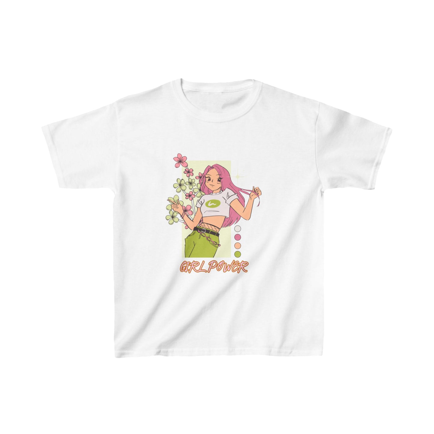 Girl Power-Kids Heavy Cotton™ Tee