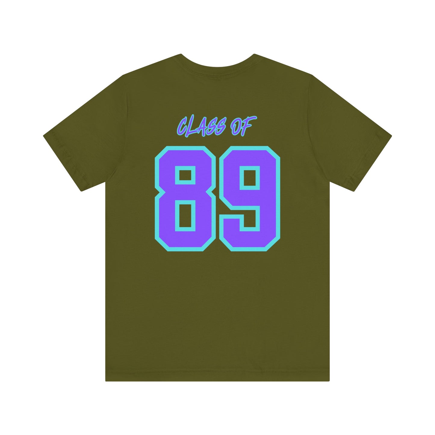 Gen X Class of '89.-Unisex Jersey Short Sleeve Tee