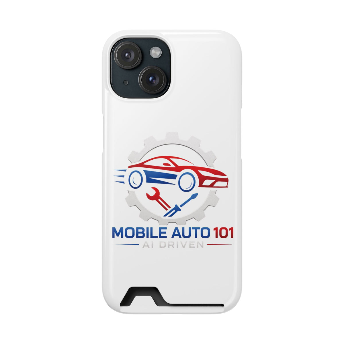 Mobile Auto 101 Logo Phone Case with Card Holder