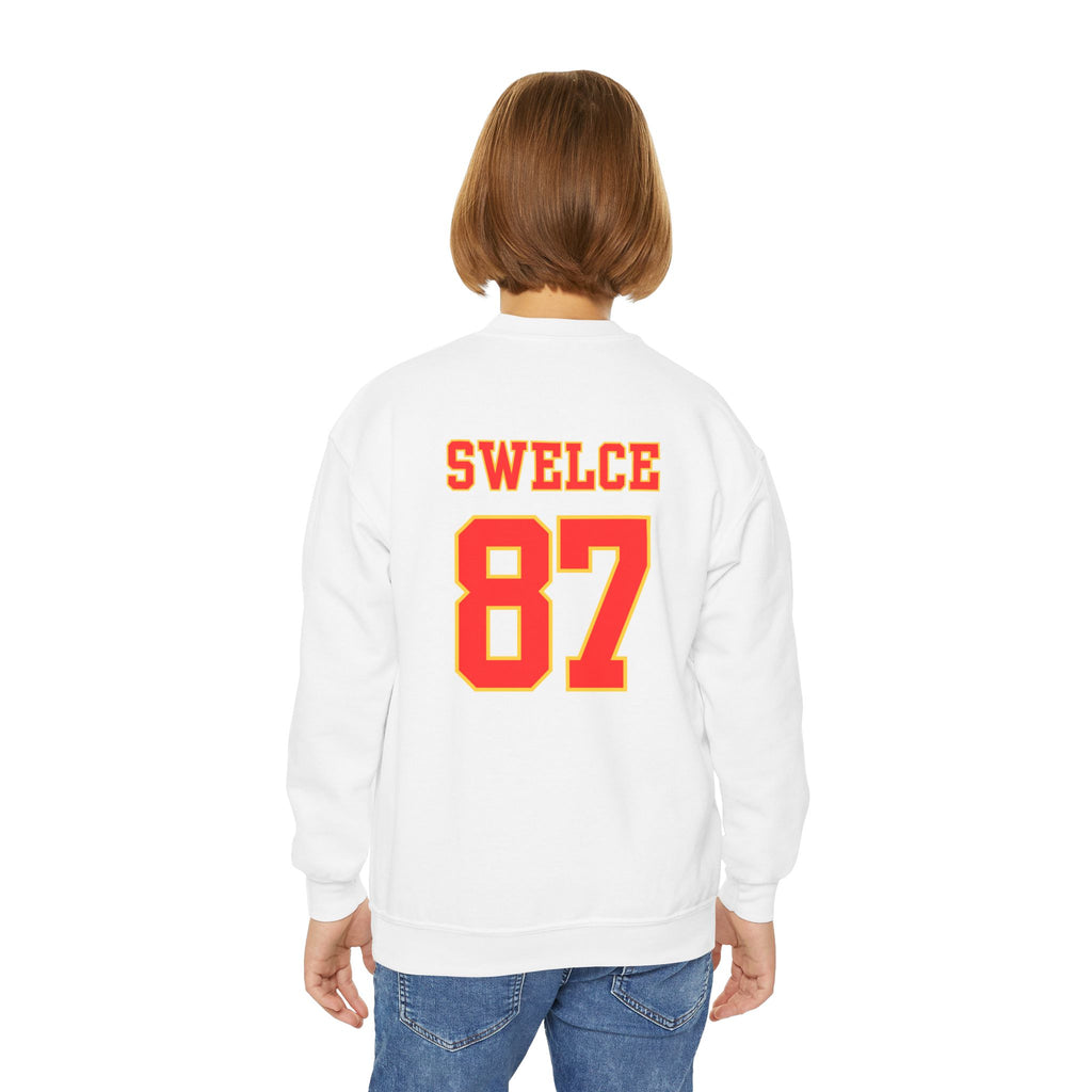 SWELCE #87 TK+TS=TL Youth Crewneck Sweatshirt
