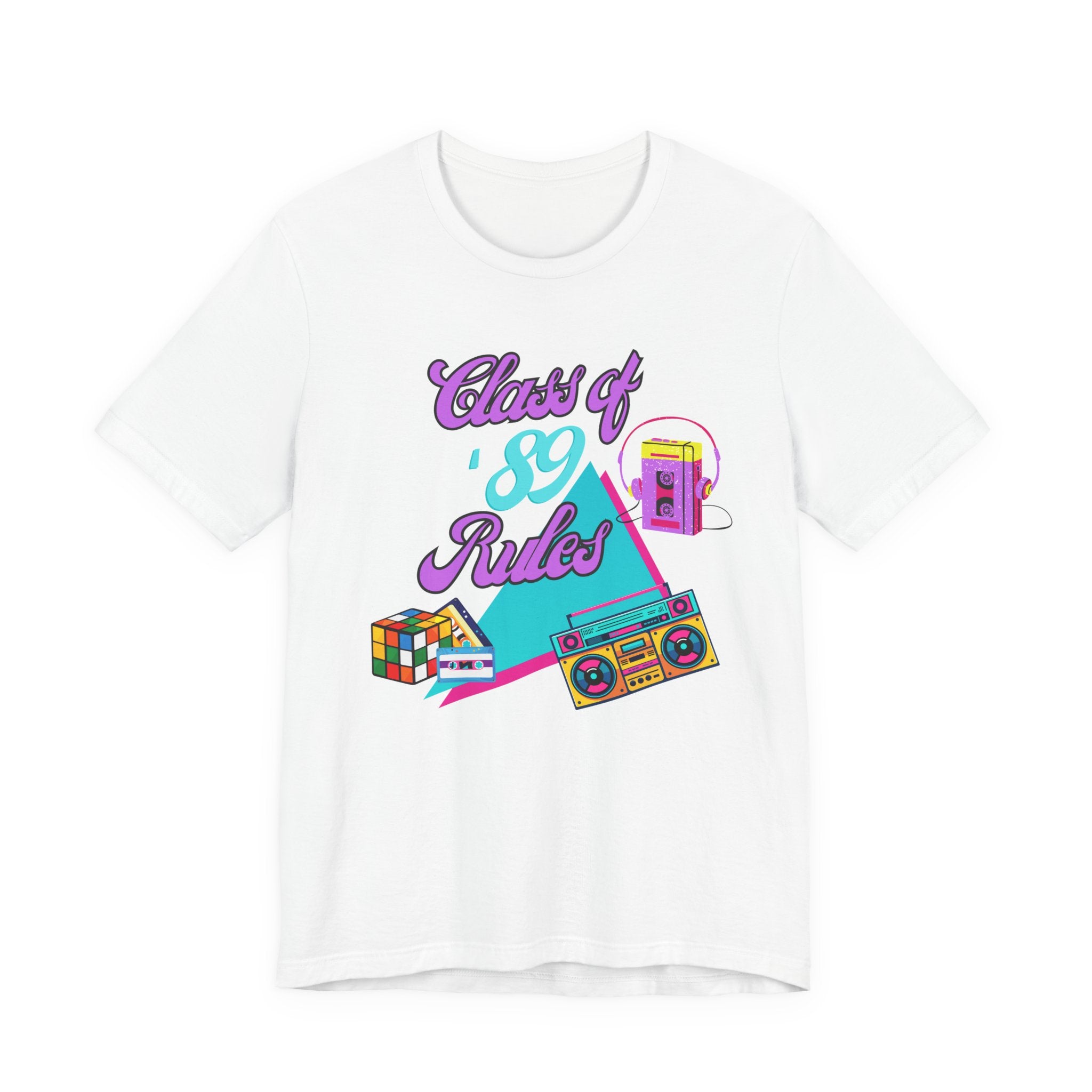 Class of '89 Rules Version 1-Unisex Jersey Short Sleeve Tee