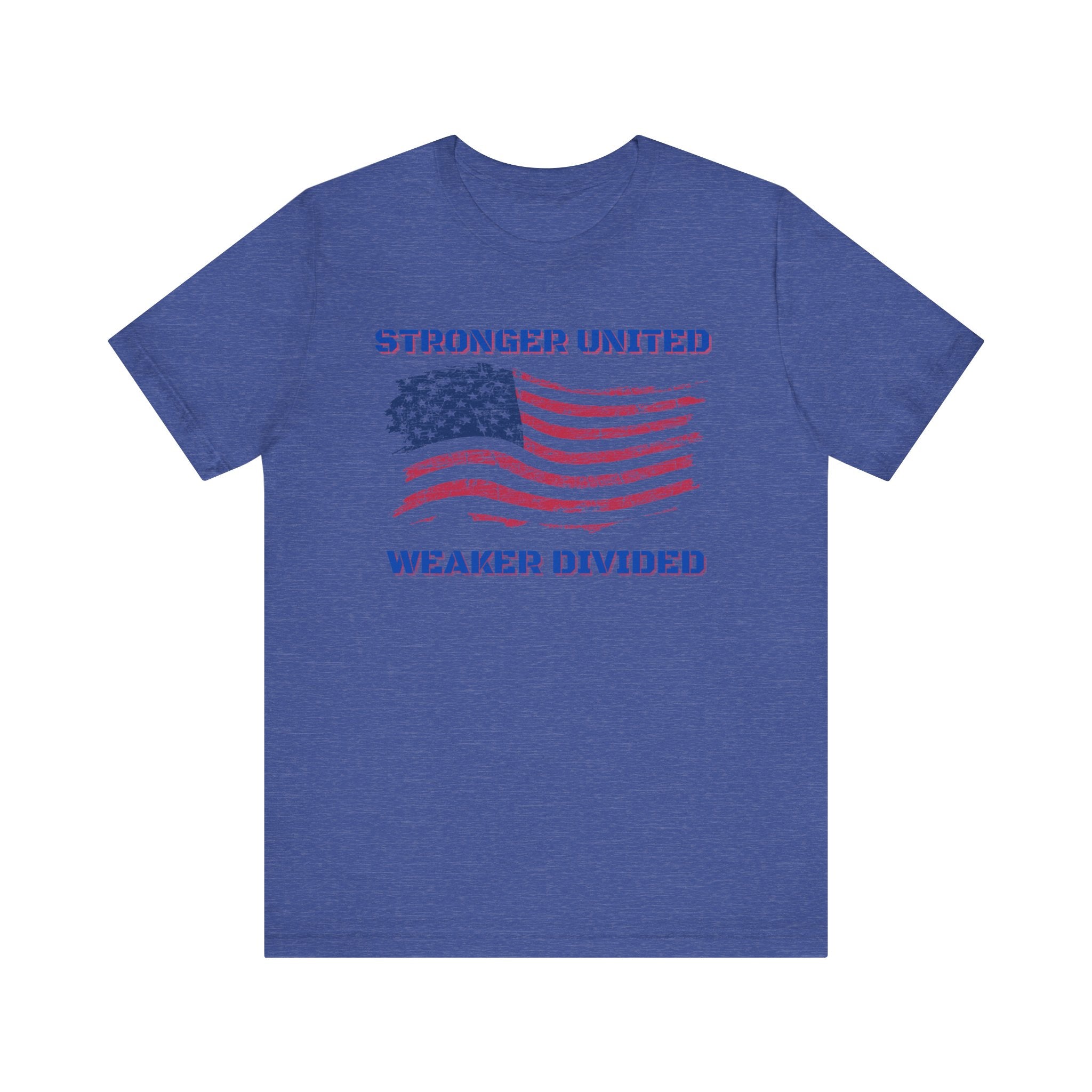 Stronger United Weaker Divided-Unisex Jersey Short Sleeve Tee