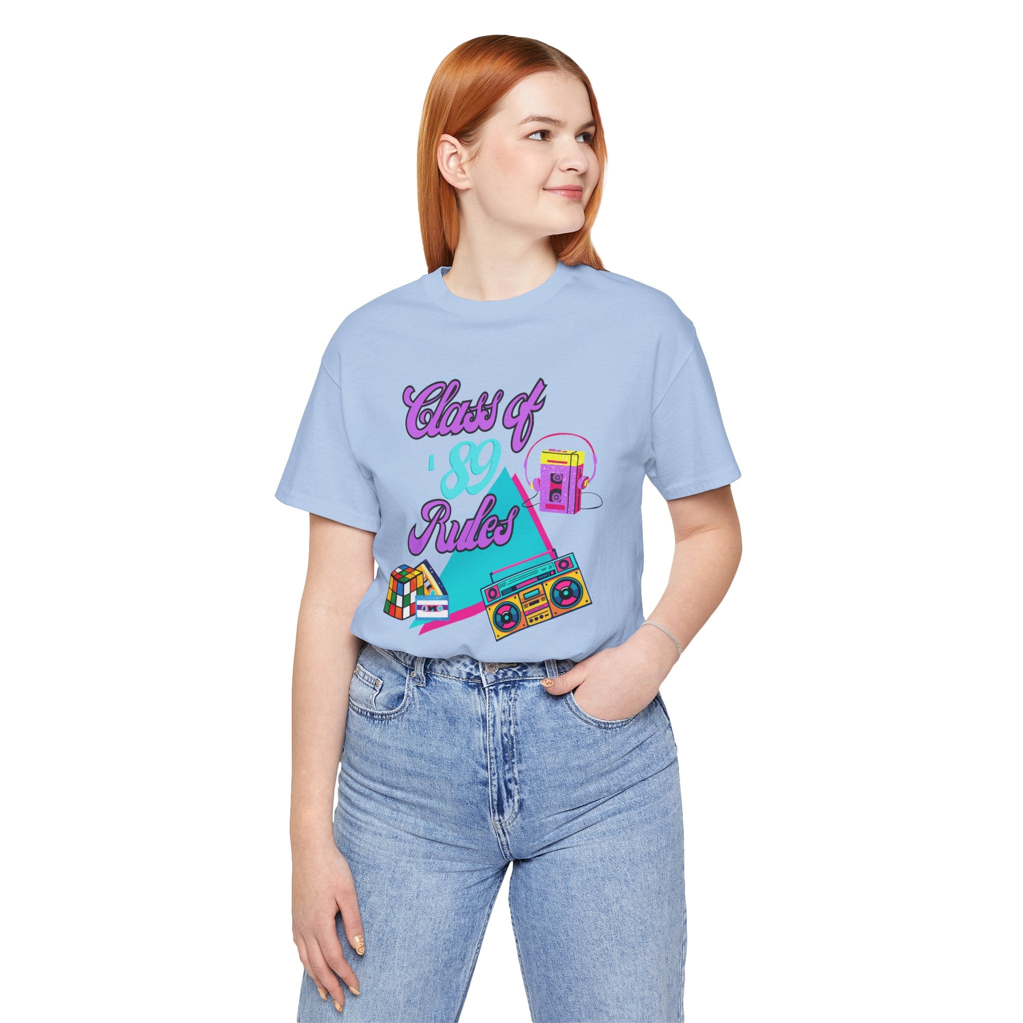 Class of '89 Rules Version 1-Unisex Jersey Short Sleeve Tee