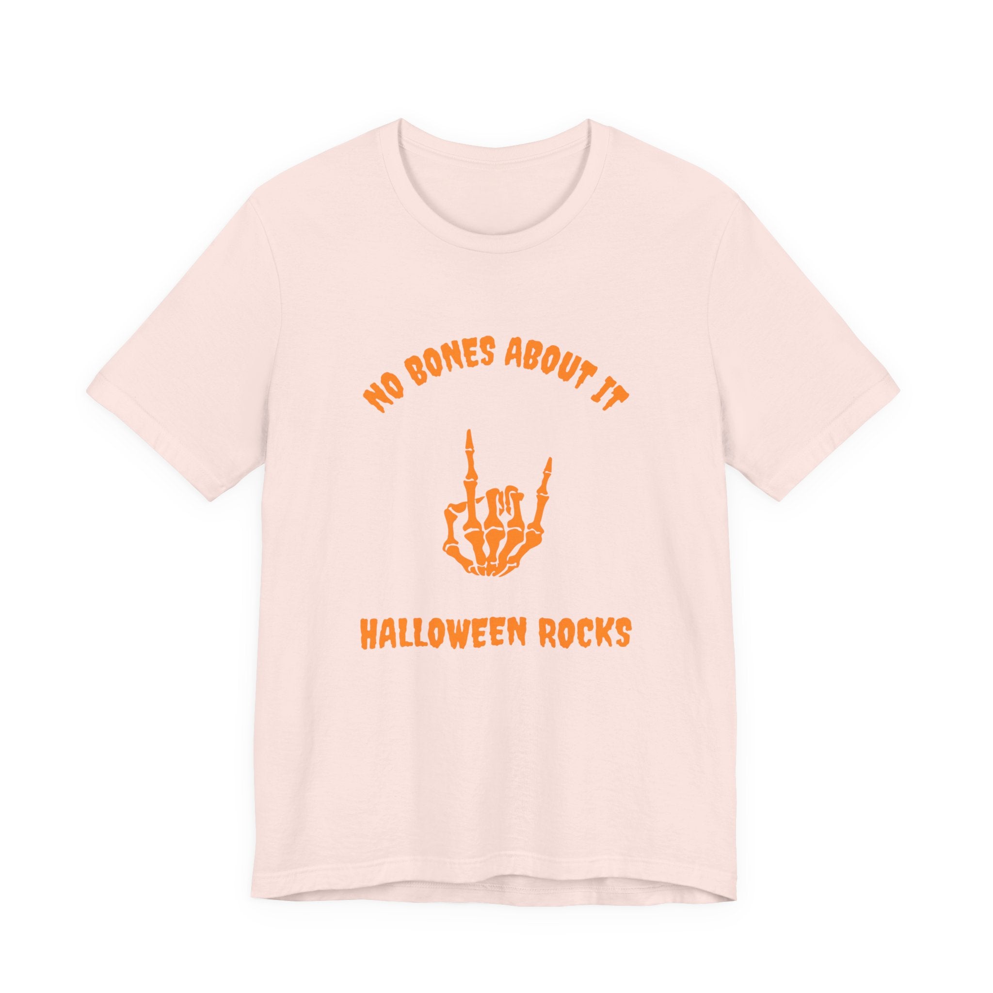 No Bones About It Halloween Rocks-Unisex Jersey Short Sleeve Tee