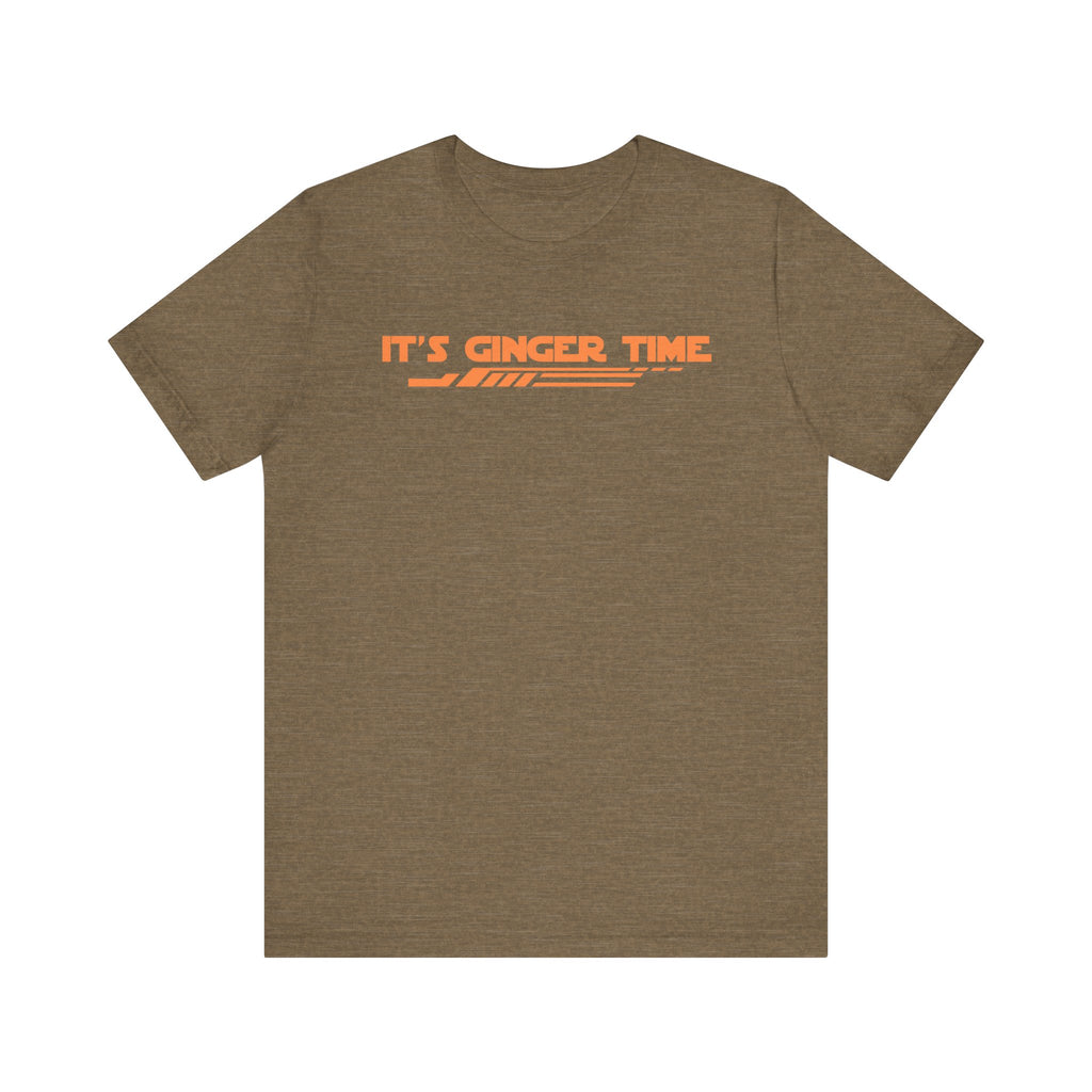 It's Ginger Time-Unisex Jersey Short Sleeve Tee
