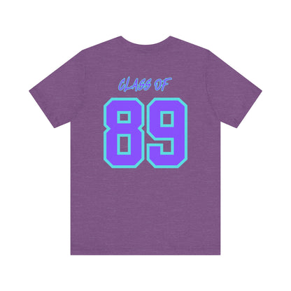 Gen X Class of '89.-Unisex Jersey Short Sleeve Tee